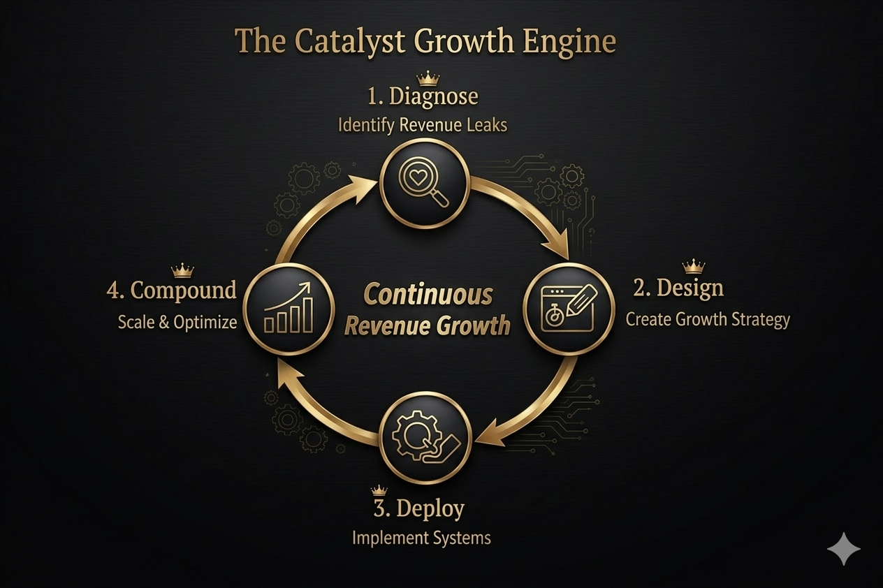 The Catalyst Growth Engine: Diagnose, Design, Deploy, Compound